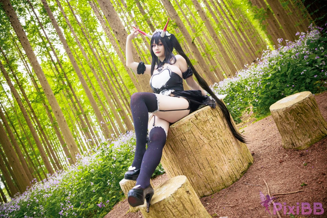 Cosplayer A Xuexue Nodai maid PixiBB.COM 009