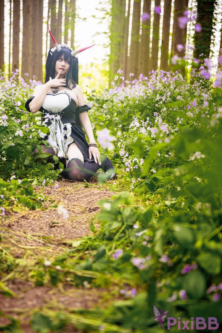 Cosplayer A Xuexue Nodai maid PixiBB.COM 029