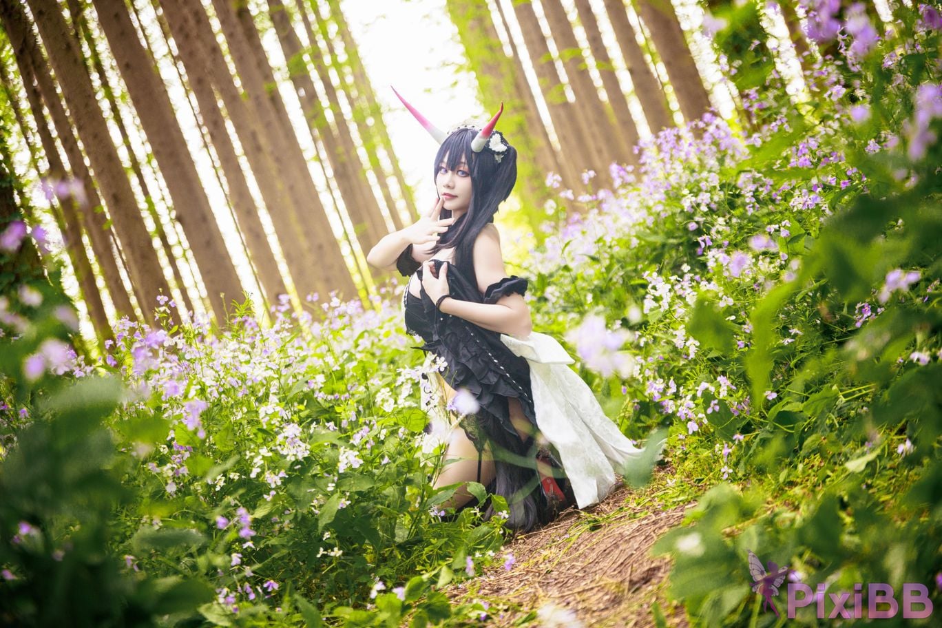 Cosplayer A Xuexue Nodai maid PixiBB.COM 032