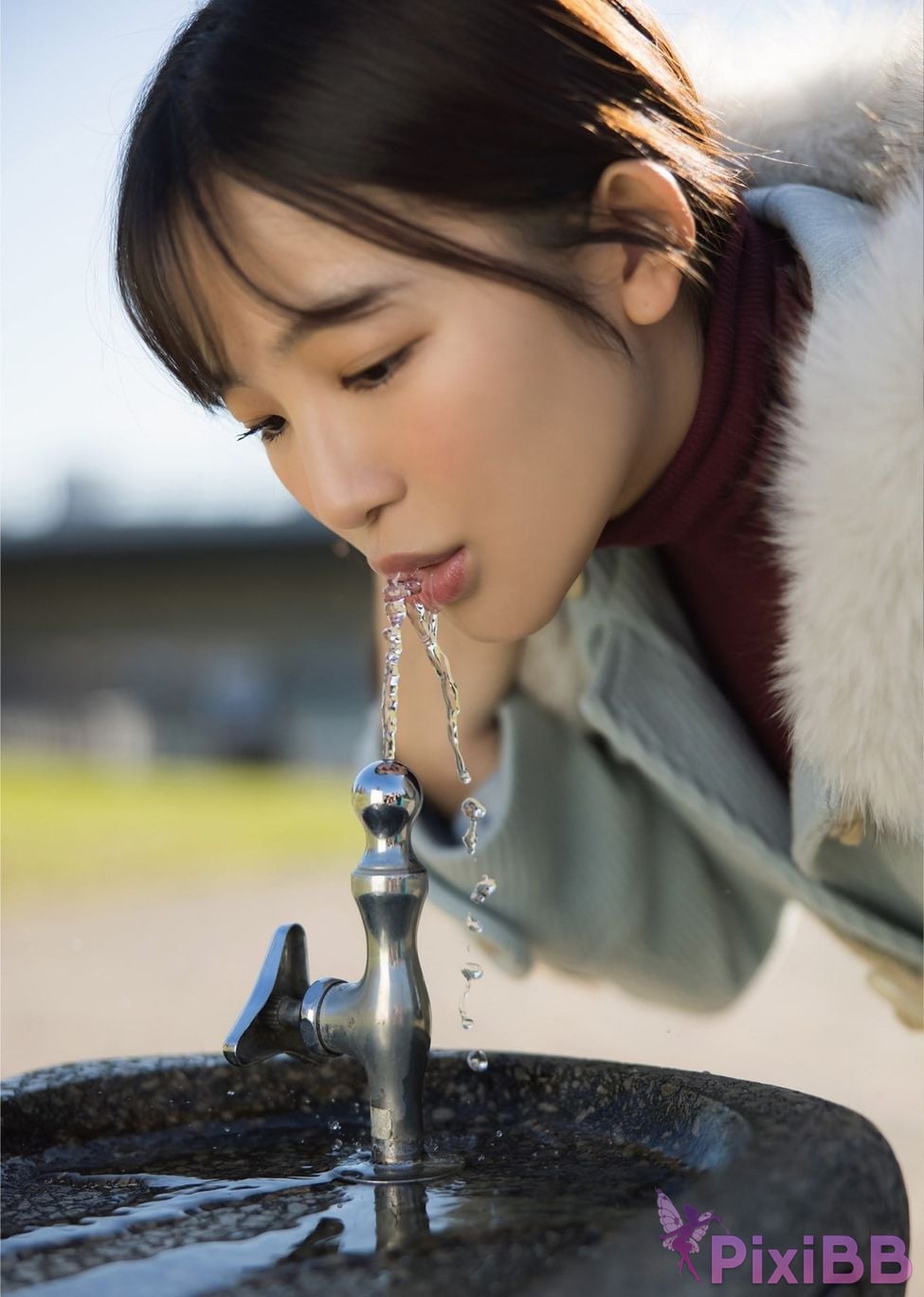 Japanese Idol Amaki Jun EX Popular digital photo collection 23 LA VIE EN ROSE PixiBB.COM 011