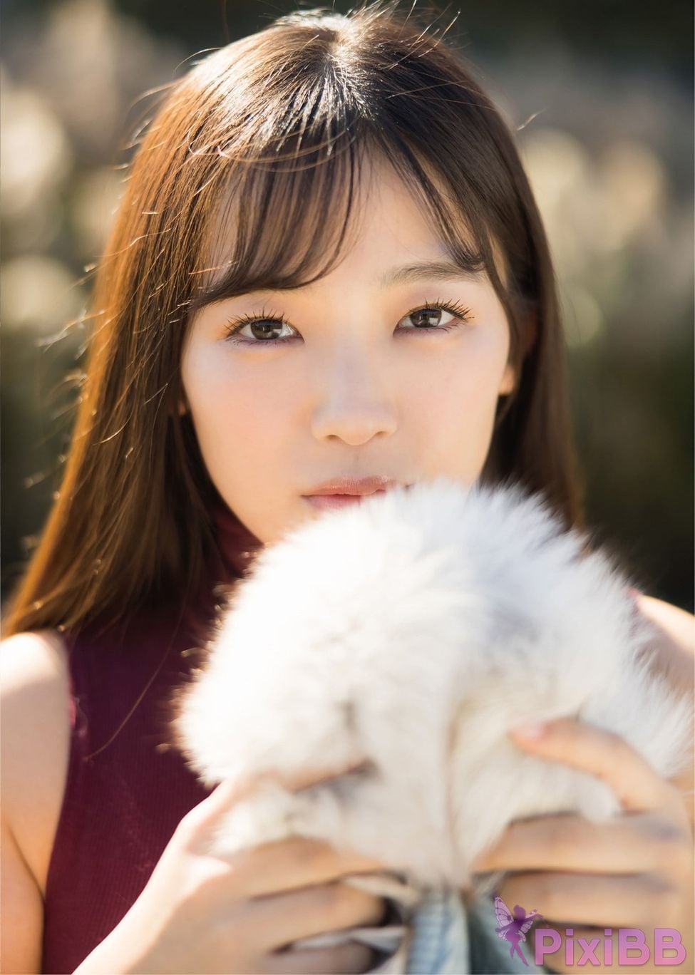 Japanese Idol Amaki Jun EX Popular digital photo collection 23 LA VIE EN ROSE PixiBB.COM 014