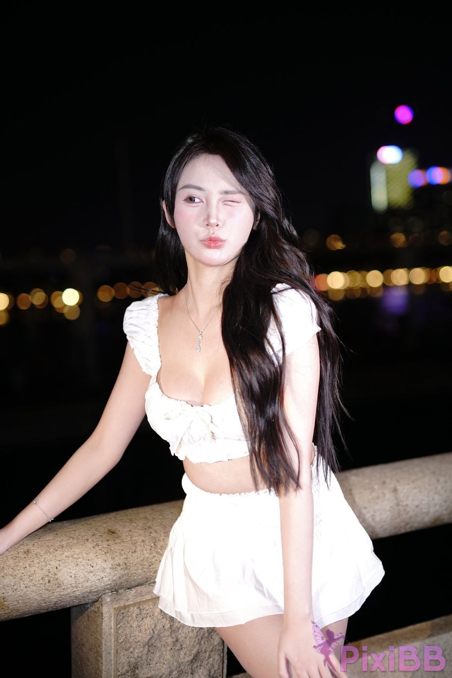 Featured Street Photography Works No.5665 Xiao Sijia white dress PixiBB.COM 039