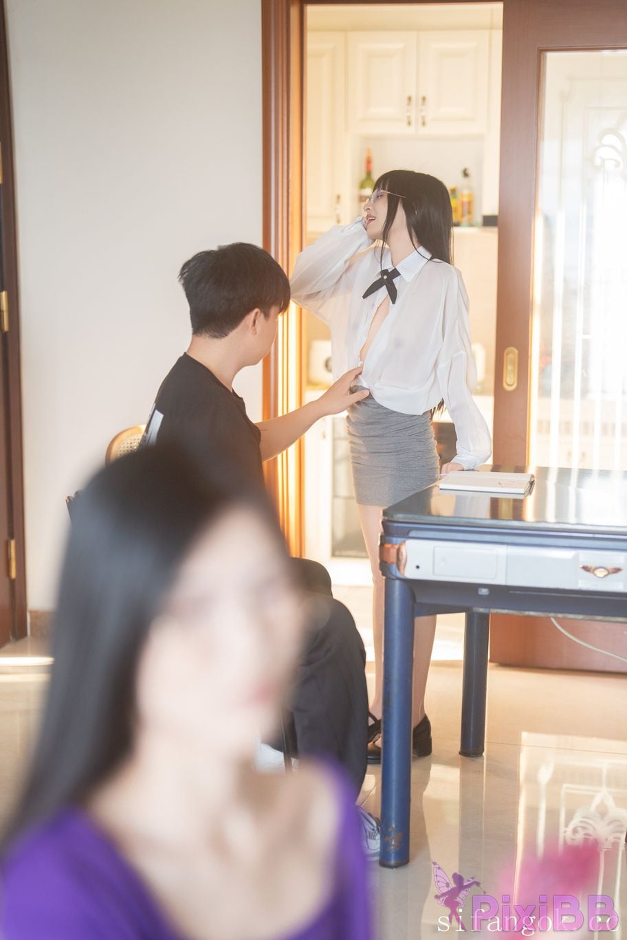 XR Uncensored Kiko Mogi Lulu R18 Xiwei agency model Tutor and stepmother PixiBB.COM 031