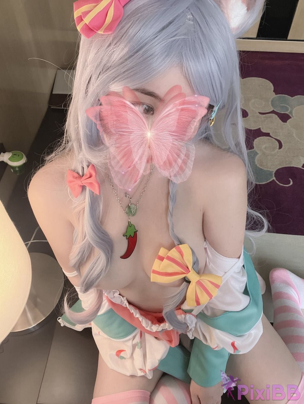 OtherXXX Z90352 Thousand Island dressing Breast white tiger first line sky loli PixiBB.COM 035