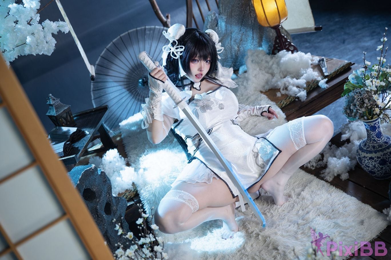 Cosplayer soso swish Yin Ziping Chalcedony ice heart PixiBB.COM 009