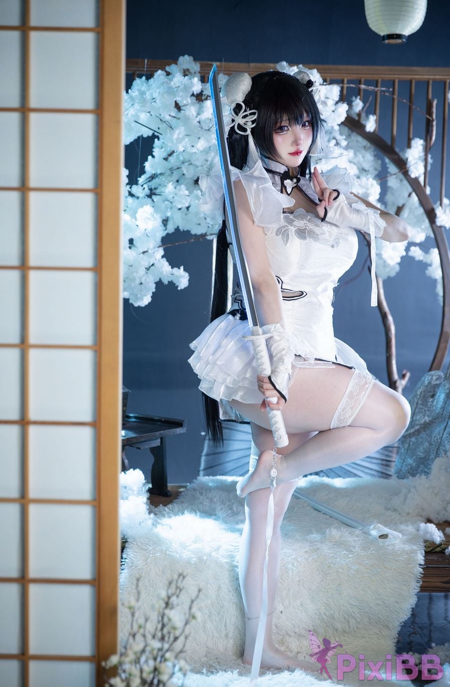 Cosplayer soso swish Yin Ziping Chalcedony ice heart PixiBB.COM 010