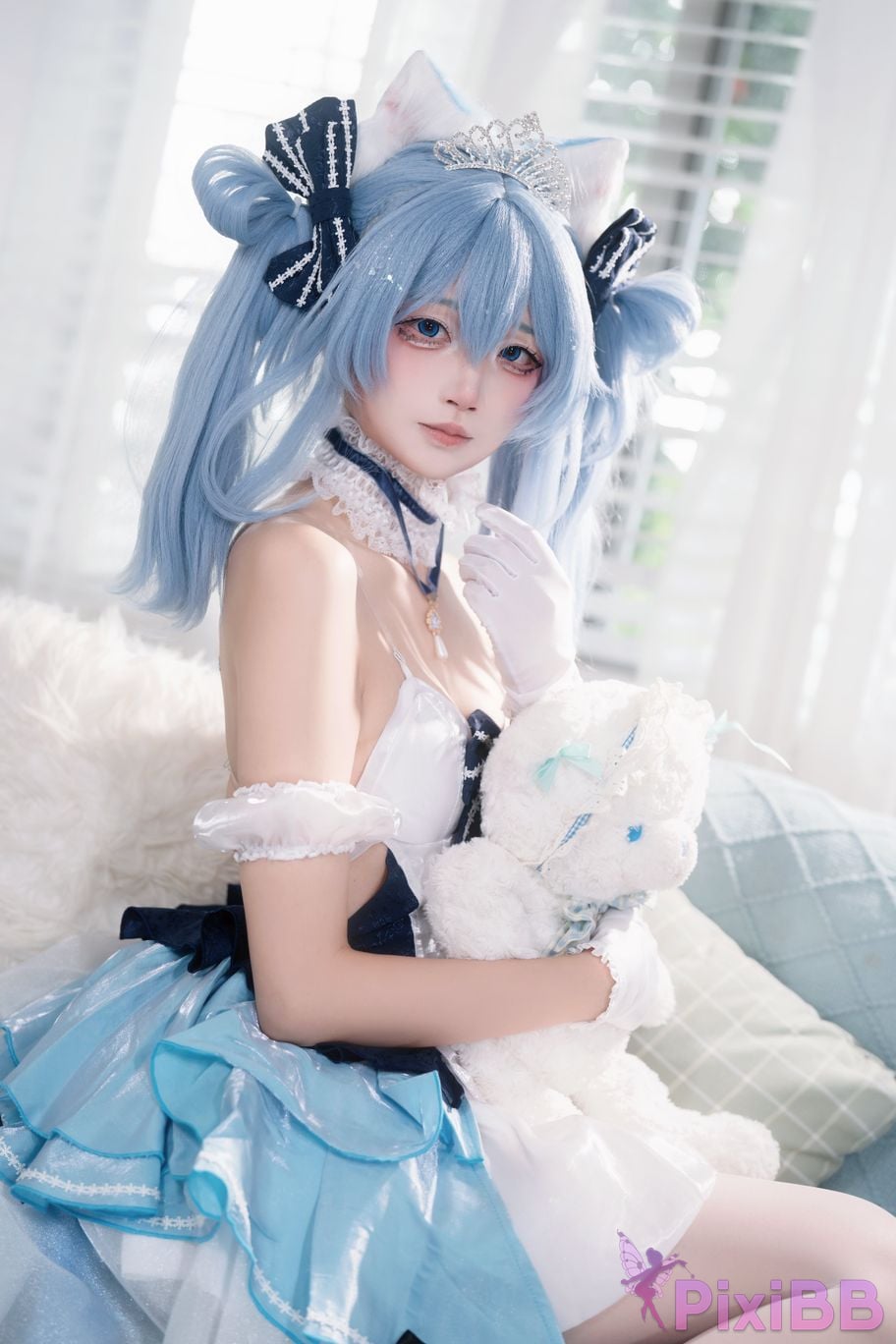 Cosplayer Five more ghosts azur lane Liangbo PixiBB.COM 006