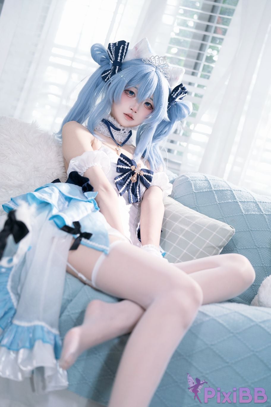 Cosplayer Five more ghosts azur lane Liangbo PixiBB.COM 007