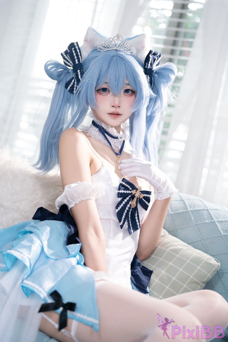 Cosplayer Five more ghosts azur lane Liangbo PixiBB.COM 008