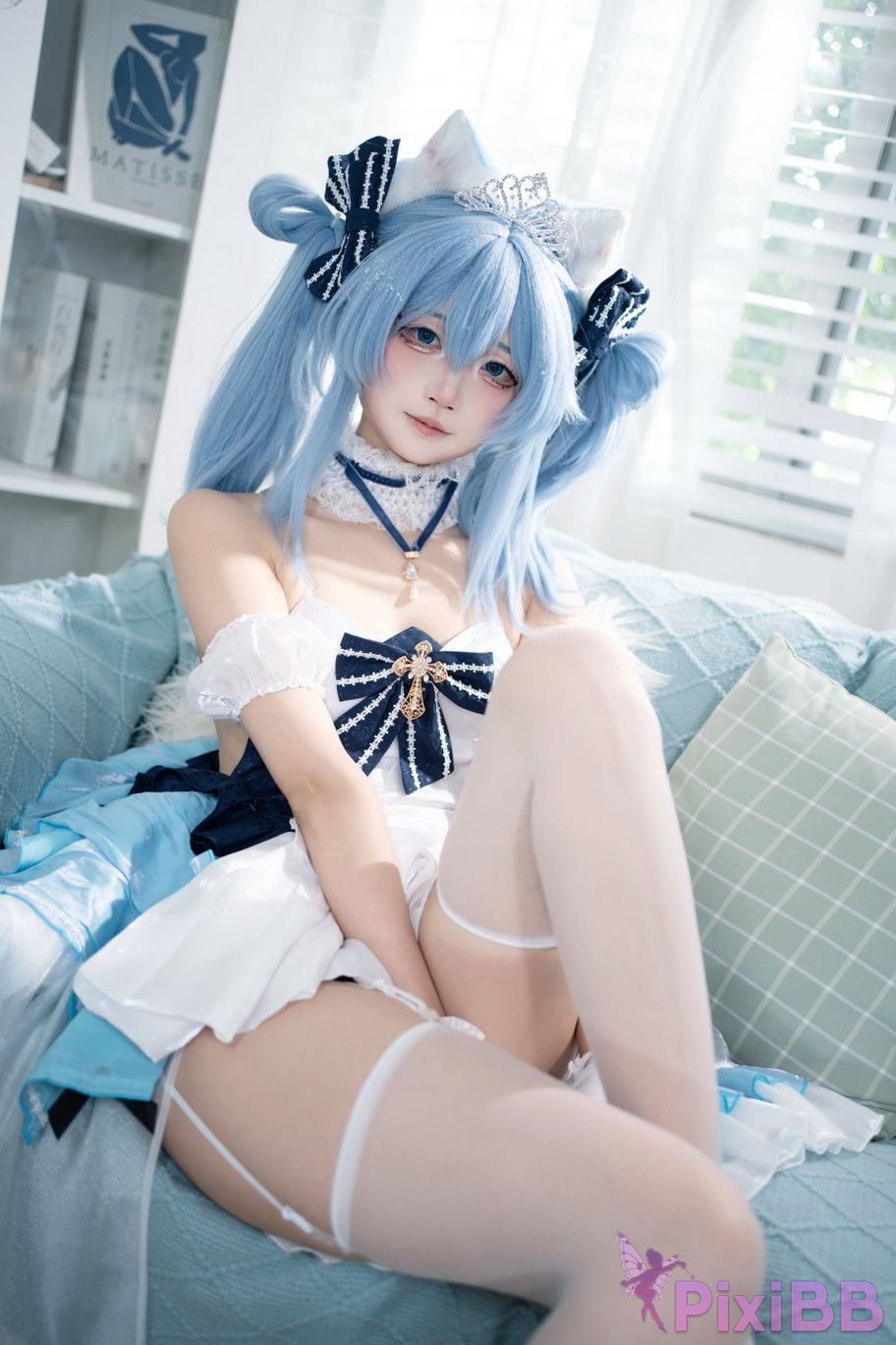 Cosplayer Five more ghosts azur lane Liangbo PixiBB.COM 010