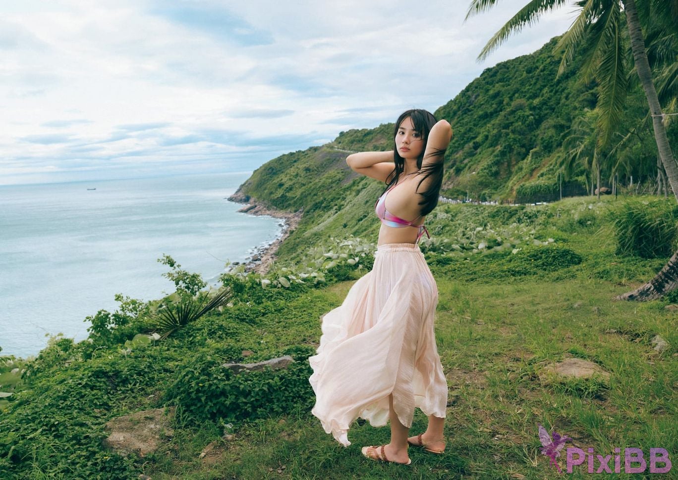 Japanese Idol Cocoro Toyoshima Teshima Shinzakura 1st photo collection Only heart cherry blossoms PixiBB.COM 009