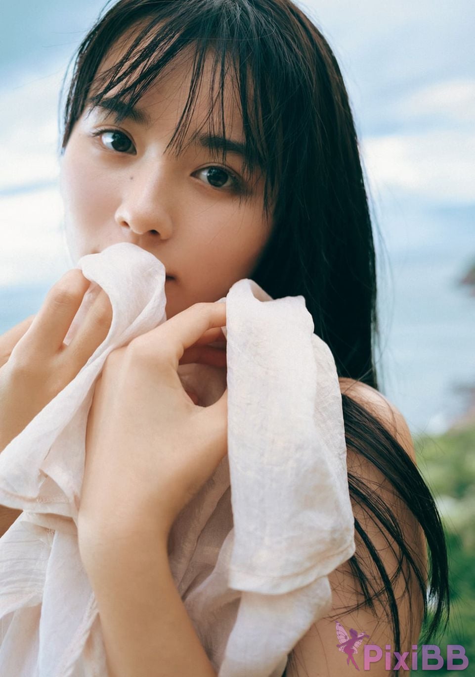 Japanese Idol Cocoro Toyoshima Teshima Shinzakura 1st photo collection Only heart cherry blossoms PixiBB.COM 011