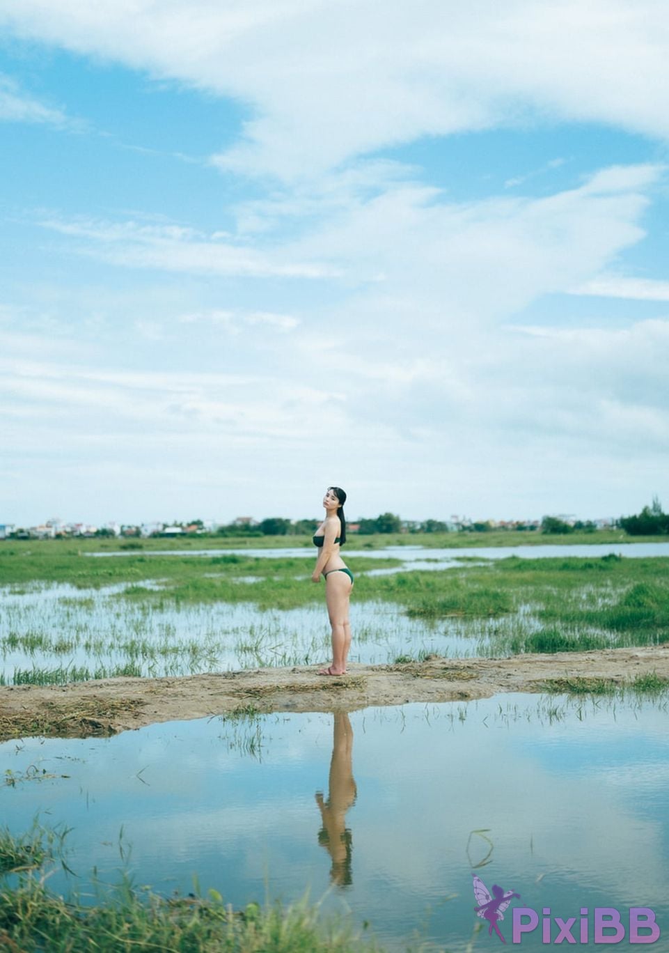 Japanese Idol Cocoro Toyoshima Teshima Shinzakura 1st photo collection Only heart cherry blossoms PixiBB.COM 025