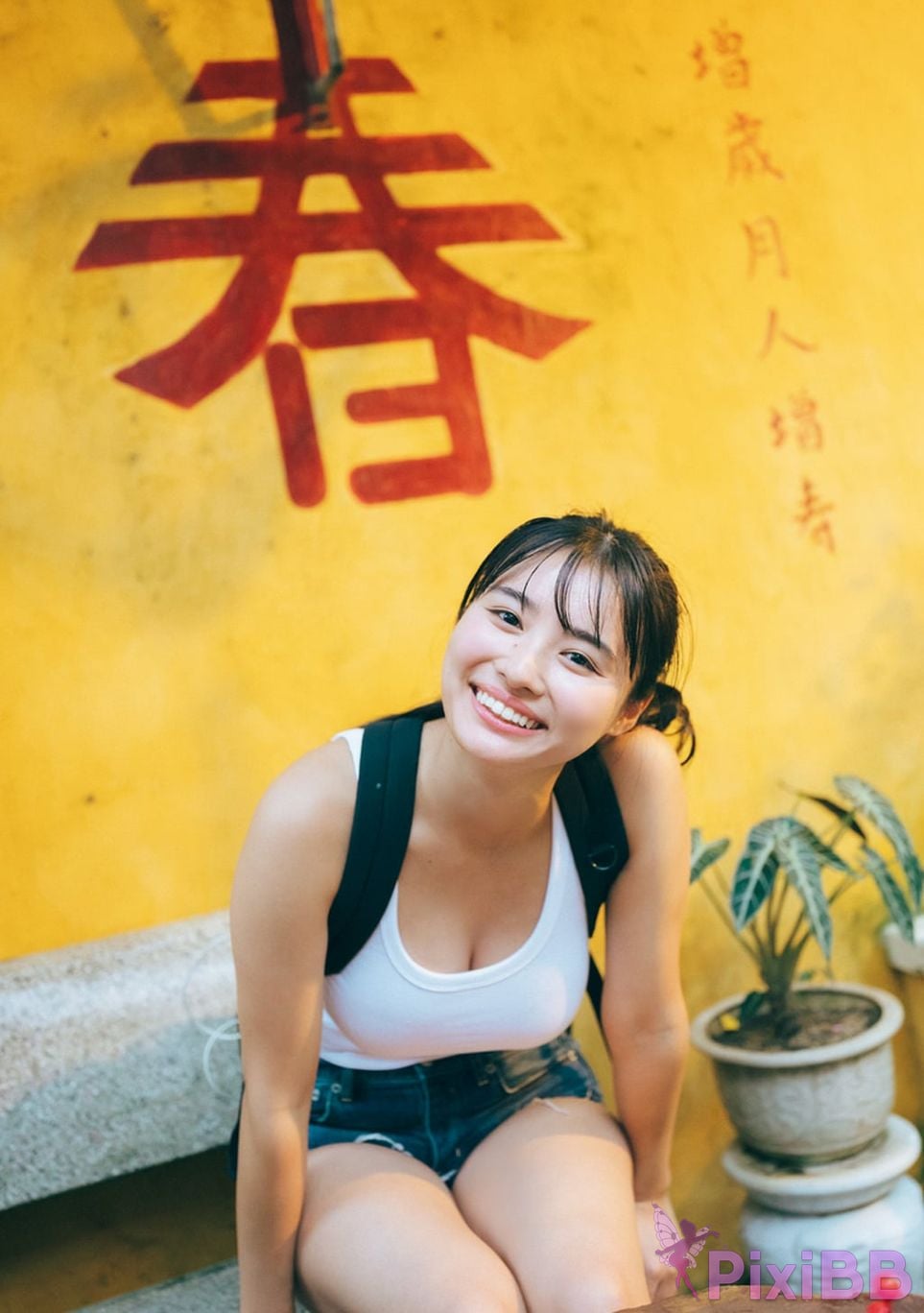 Japanese Idol Cocoro Toyoshima Teshima Shinzakura 1st photo collection Only heart cherry blossoms PixiBB.COM 057