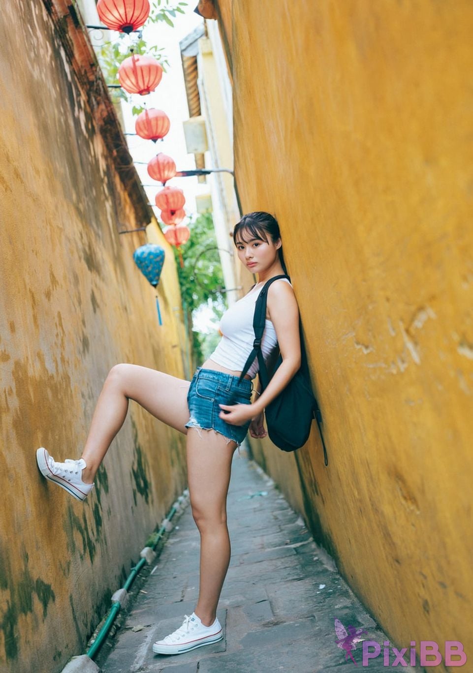 Japanese Idol Cocoro Toyoshima Teshima Shinzakura 1st photo collection Only heart cherry blossoms PixiBB.COM 058