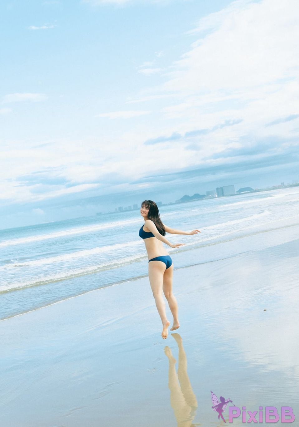 Japanese Idol Cocoro Toyoshima Teshima Shinzakura 1st photo collection Only heart cherry blossoms PixiBB.COM 081
