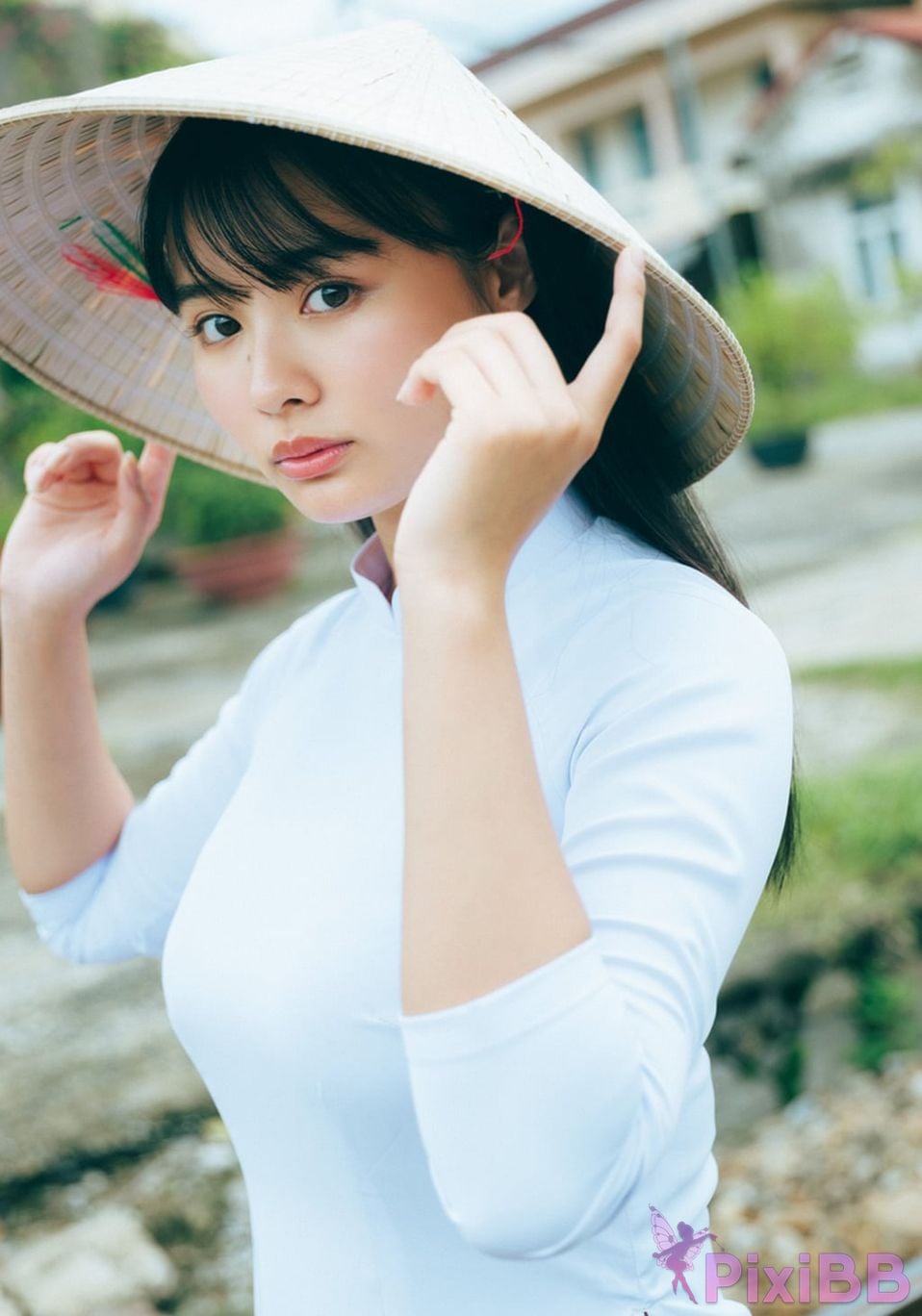 Japanese Idol Cocoro Toyoshima Teshima Shinzakura 1st photo collection Only heart cherry blossoms PixiBB.COM 090