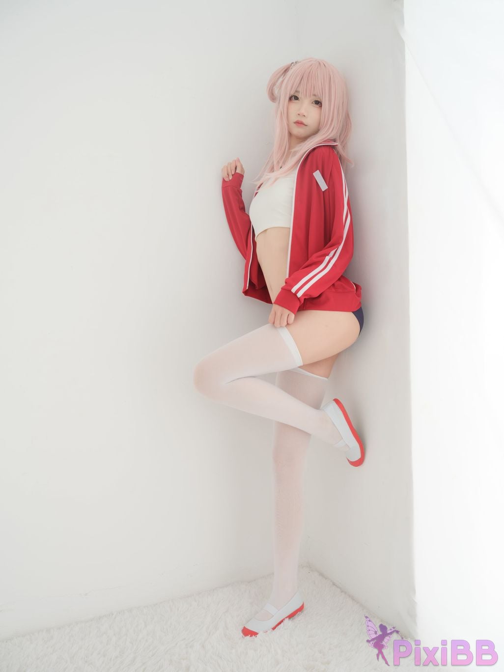 Cosplay Five Updates Hundred Ghosts Captain Gymnastics Clothes Cat Ears PixiBB.COM 017