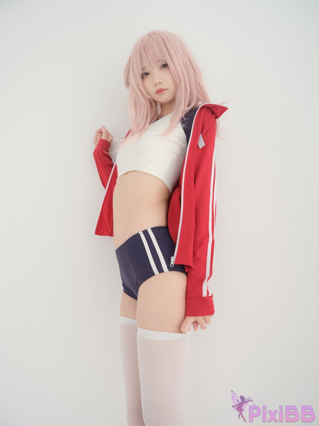 Cosplay Five Updates Hundred Ghosts Captain Gymnastics Clothes Cat Ears PixiBB.COM 019