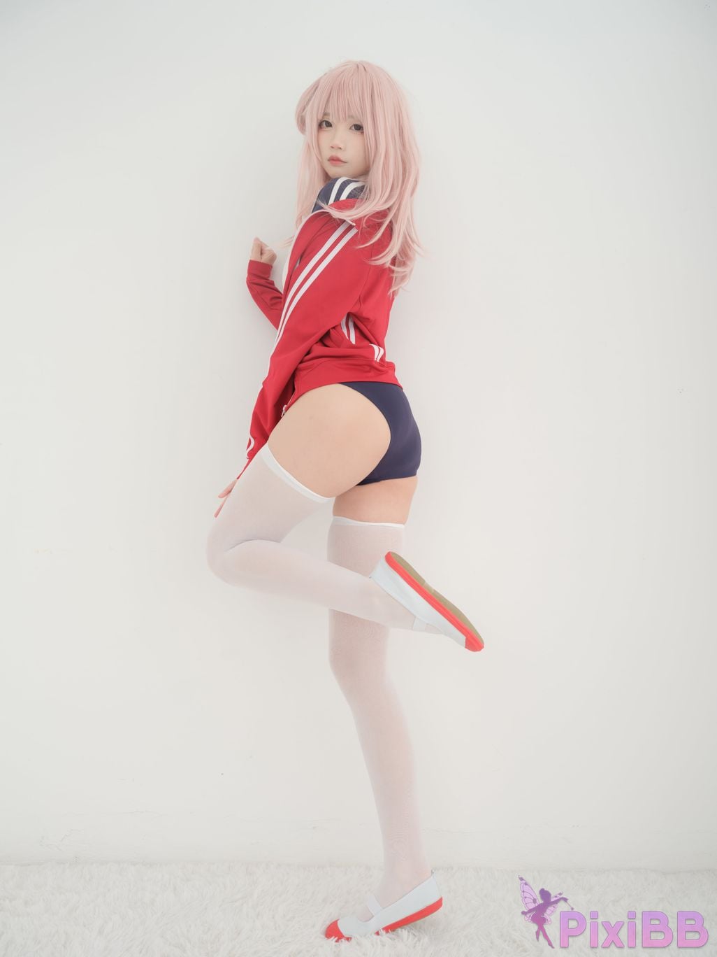 Cosplay Five Updates Hundred Ghosts Captain Gymnastics Clothes Cat Ears PixiBB.COM 020