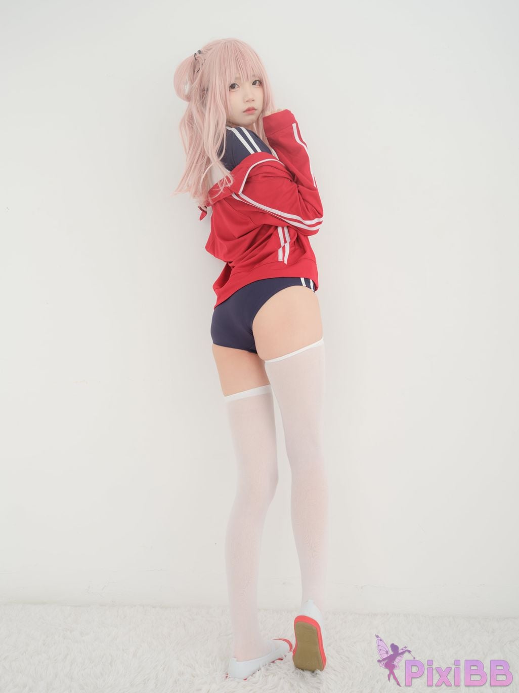Cosplay Five Updates Hundred Ghosts Captain Gymnastics Clothes Cat Ears PixiBB.COM 021