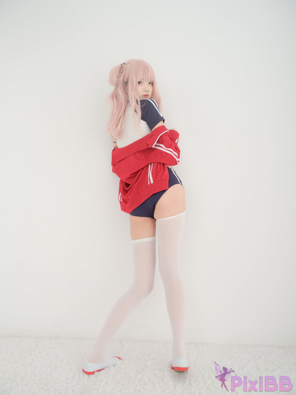Cosplay Five Updates Hundred Ghosts Captain Gymnastics Clothes Cat Ears PixiBB.COM 022