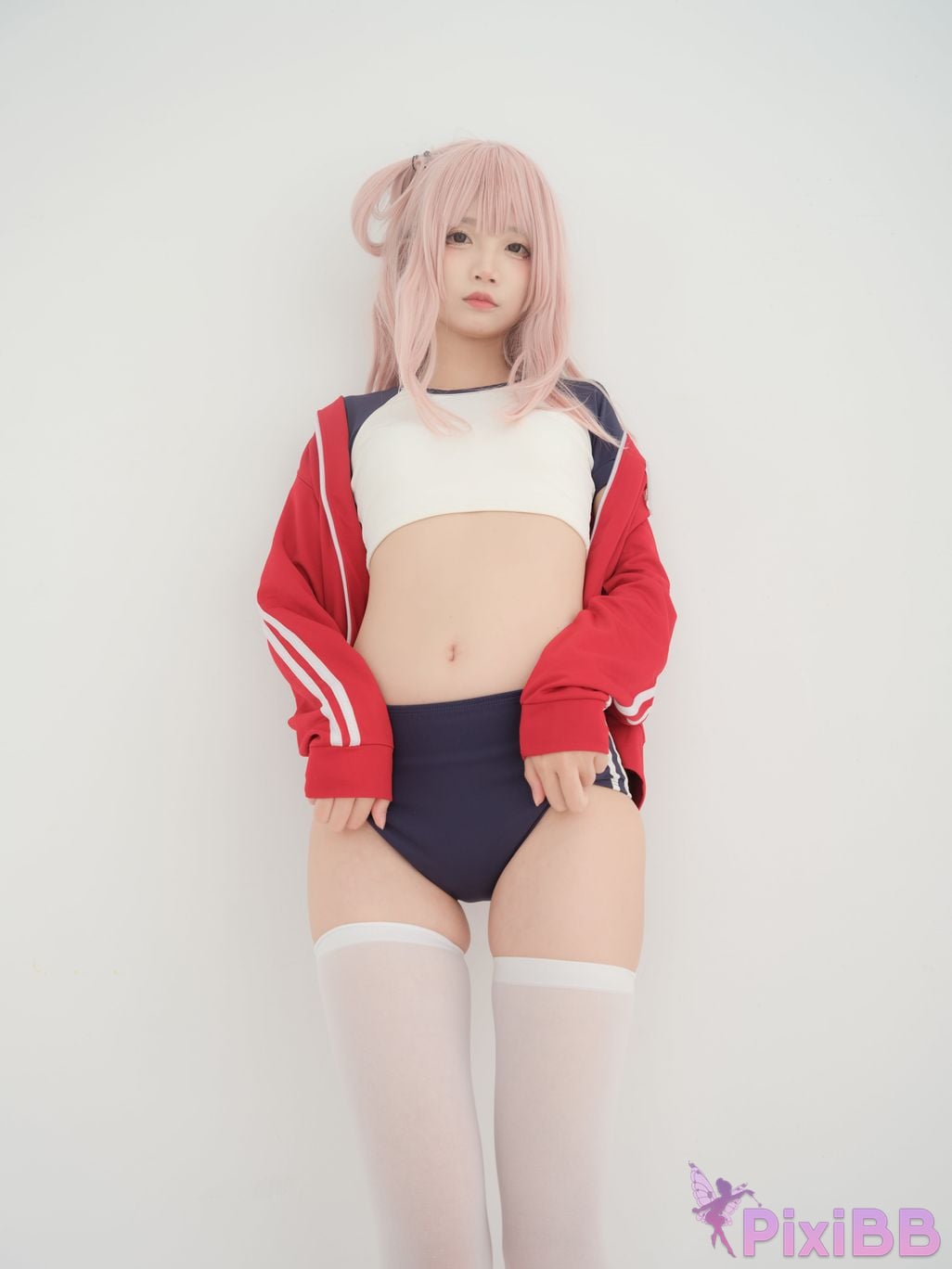 Cosplay Five Updates Hundred Ghosts Captain Gymnastics Clothes Cat Ears PixiBB.COM 023