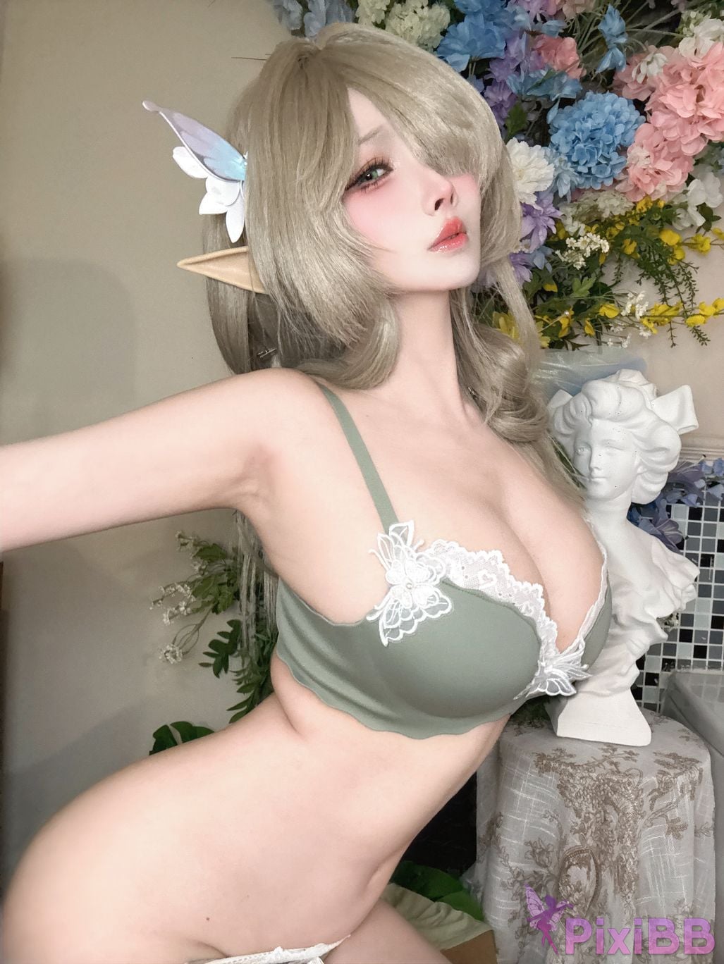 Cosplay rioko Ryoko Azur Blue Route Seven Provinces Underwear PixiBB.COM 002