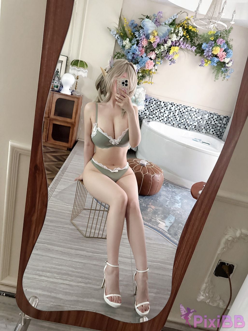 Cosplay rioko Ryoko Azur Blue Route Seven Provinces Underwear PixiBB.COM 024