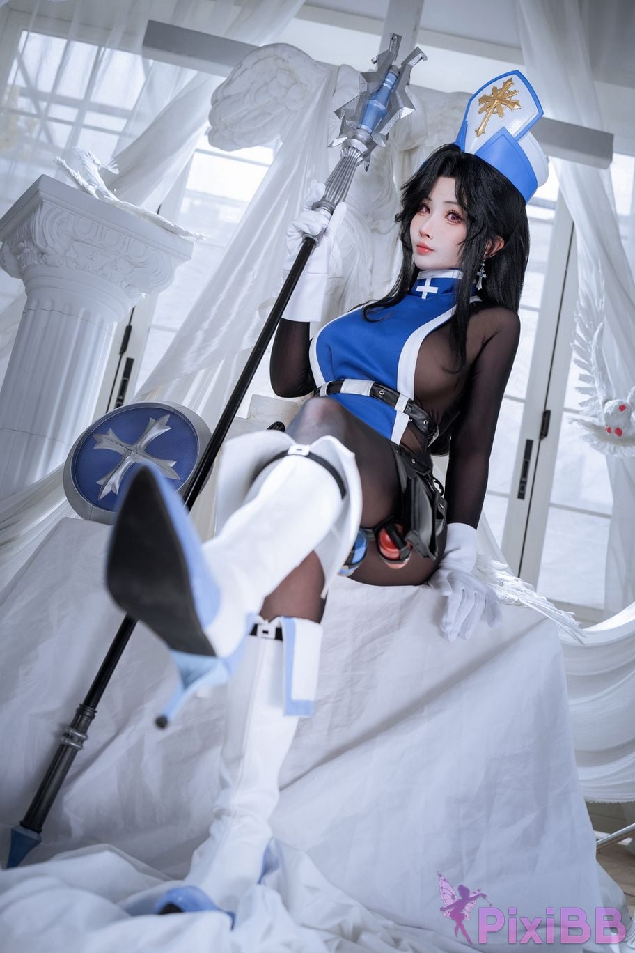 Cosplay rioko Liangliangzi G o d e s f V i c t r y N k Maiden Ice rose PixiBB.COM 003