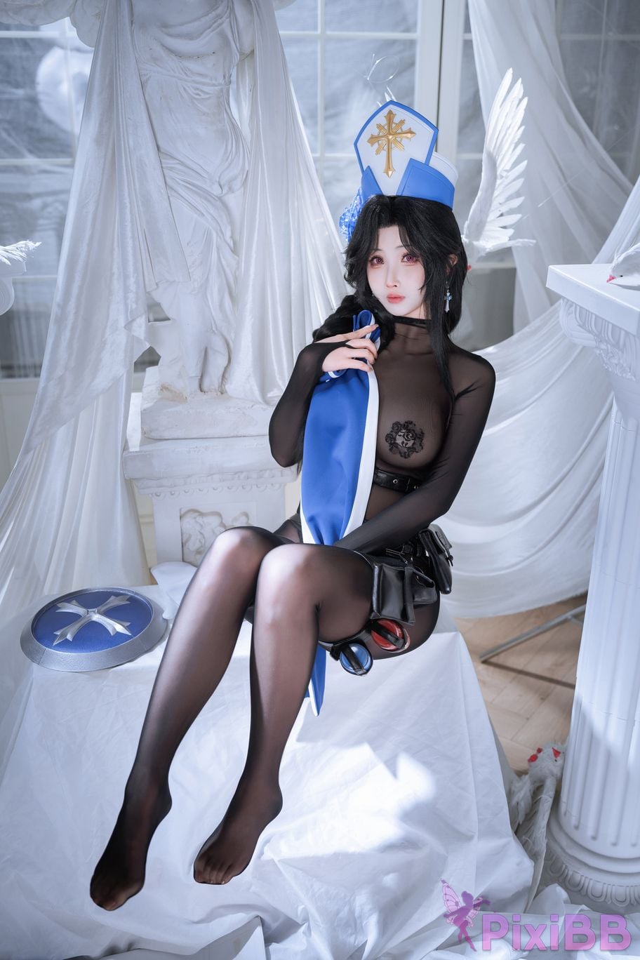 Cosplay rioko Liangliangzi G o d e s f V i c t r y N k Maiden Ice rose PixiBB.COM 019