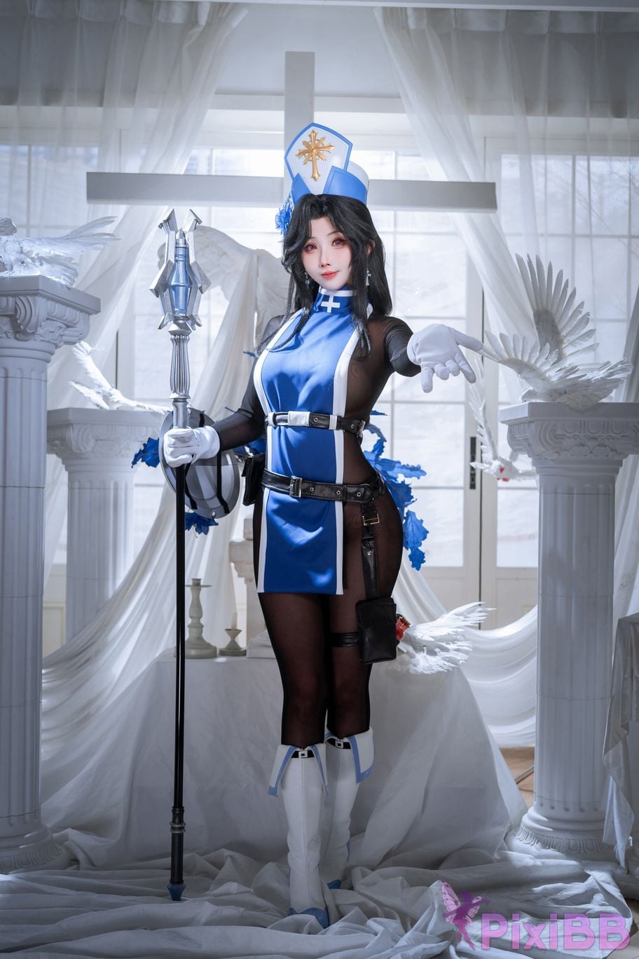 Cosplay rioko Liangliangzi G o d e s f V i c t r y N k Maiden Ice rose PixiBB.COM 023