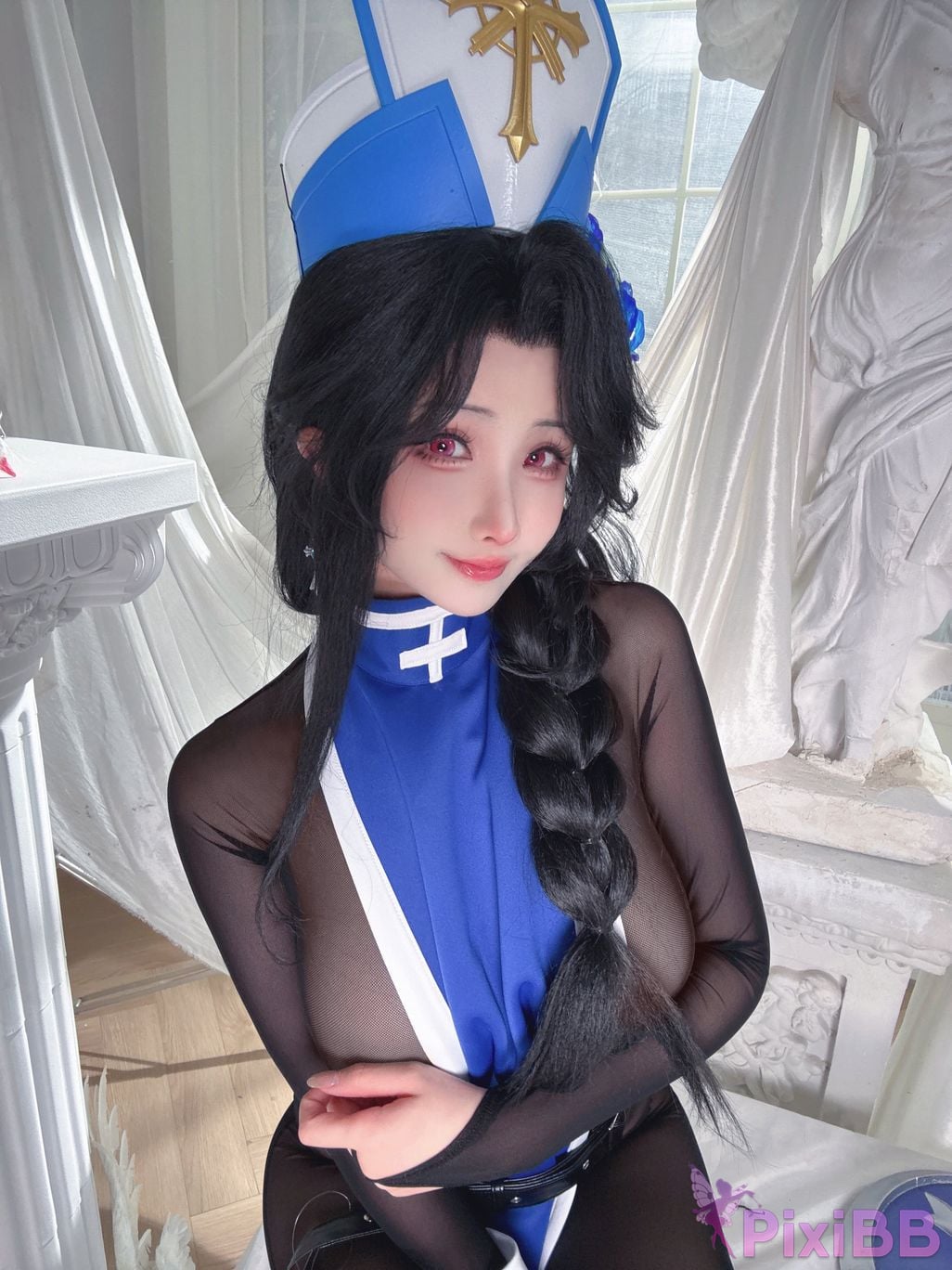Cosplay rioko Liangliangzi G o d e s f V i c t r y N k Maiden Ice rose PixiBB.COM 030