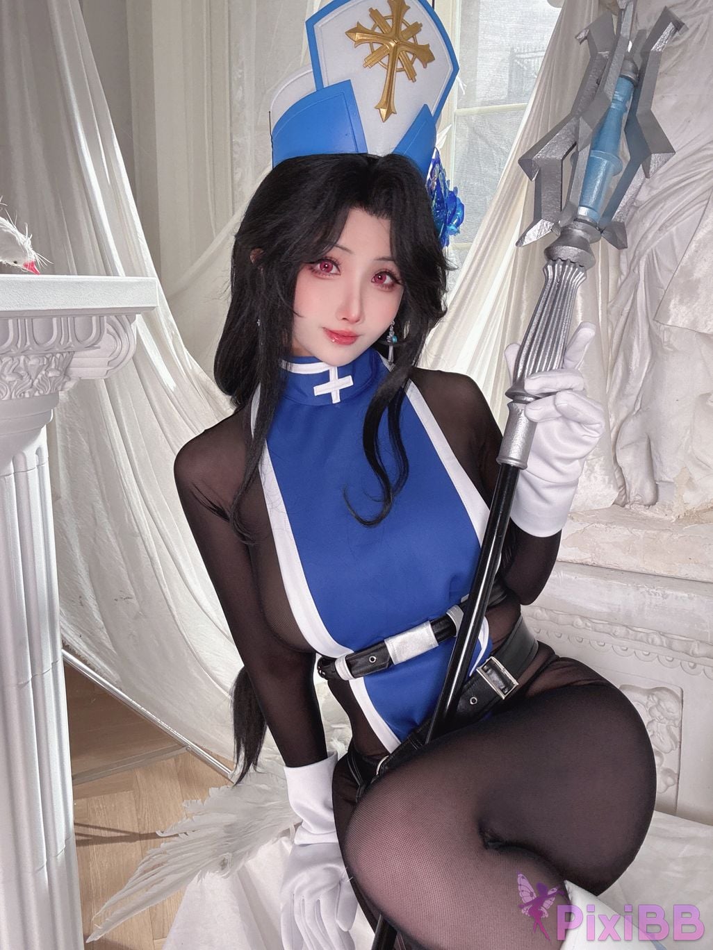 Cosplay rioko Liangliangzi G o d e s f V i c t r y N k Maiden Ice rose PixiBB.COM 031