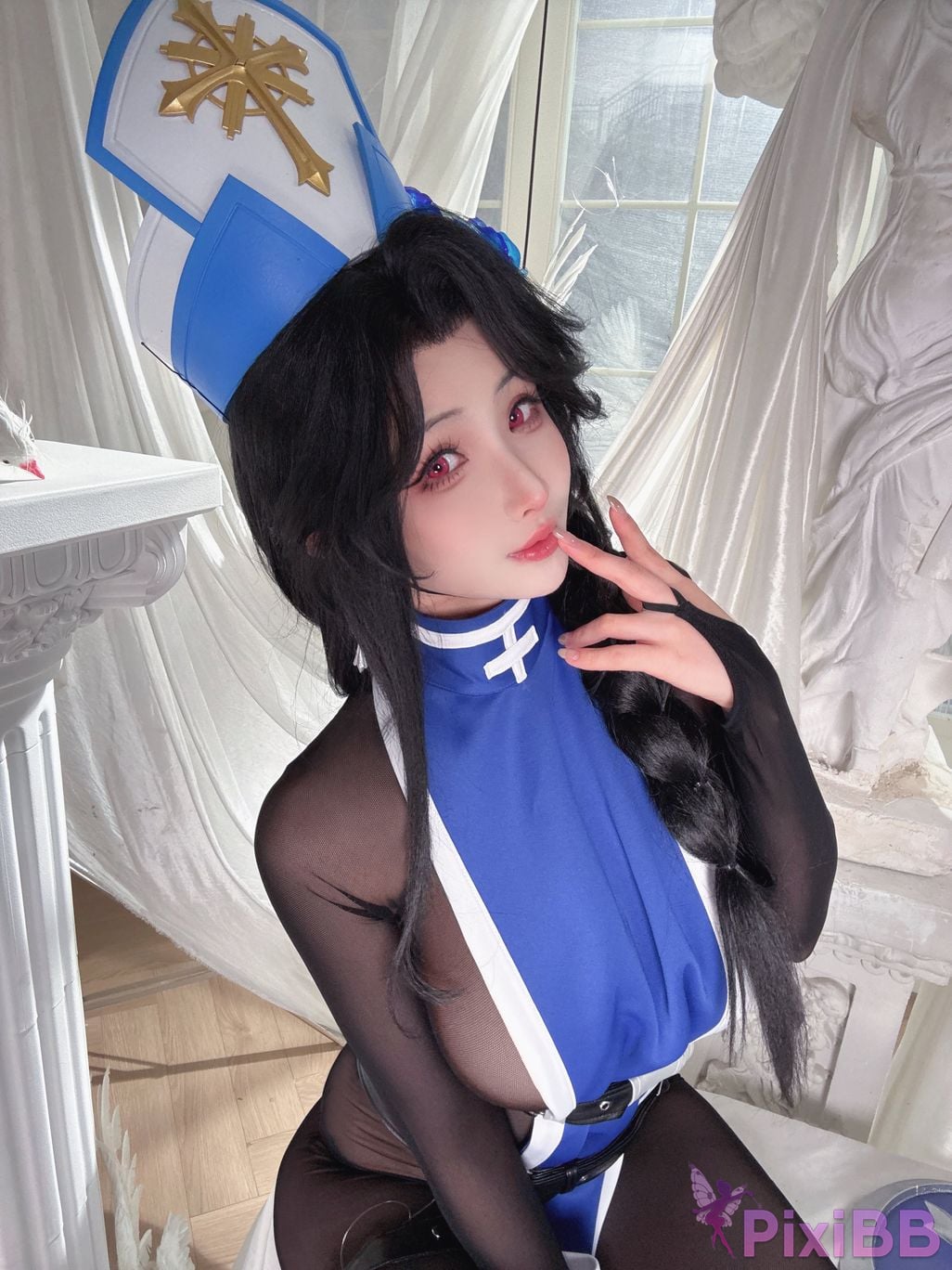 Cosplay rioko Liangliangzi G o d e s f V i c t r y N k Maiden Ice rose PixiBB.COM 032