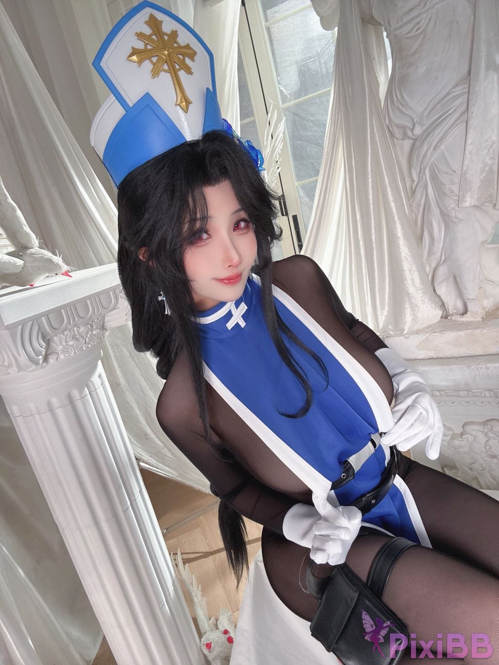 Cosplay rioko Liangliangzi G o d e s f V i c t r y N k Maiden Ice rose PixiBB.COM 033