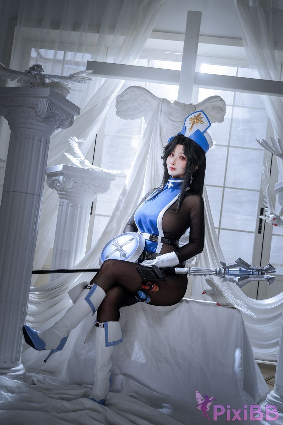 Cosplay rioko Liangliangzi G o d e s f V i c t r y N k Maiden Ice rose PixiBB.COM 042