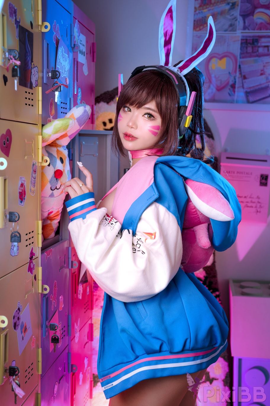 Coser ZinieQ D.Va Sakimichan Art PixiBB.COM 005