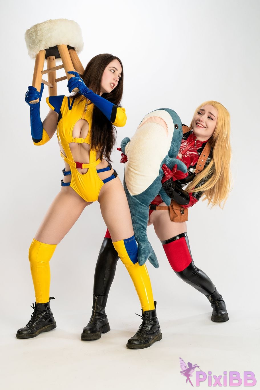 Gumiho Hannya & CarryKey Wolverine & Deadpool PixiBB.COM 6