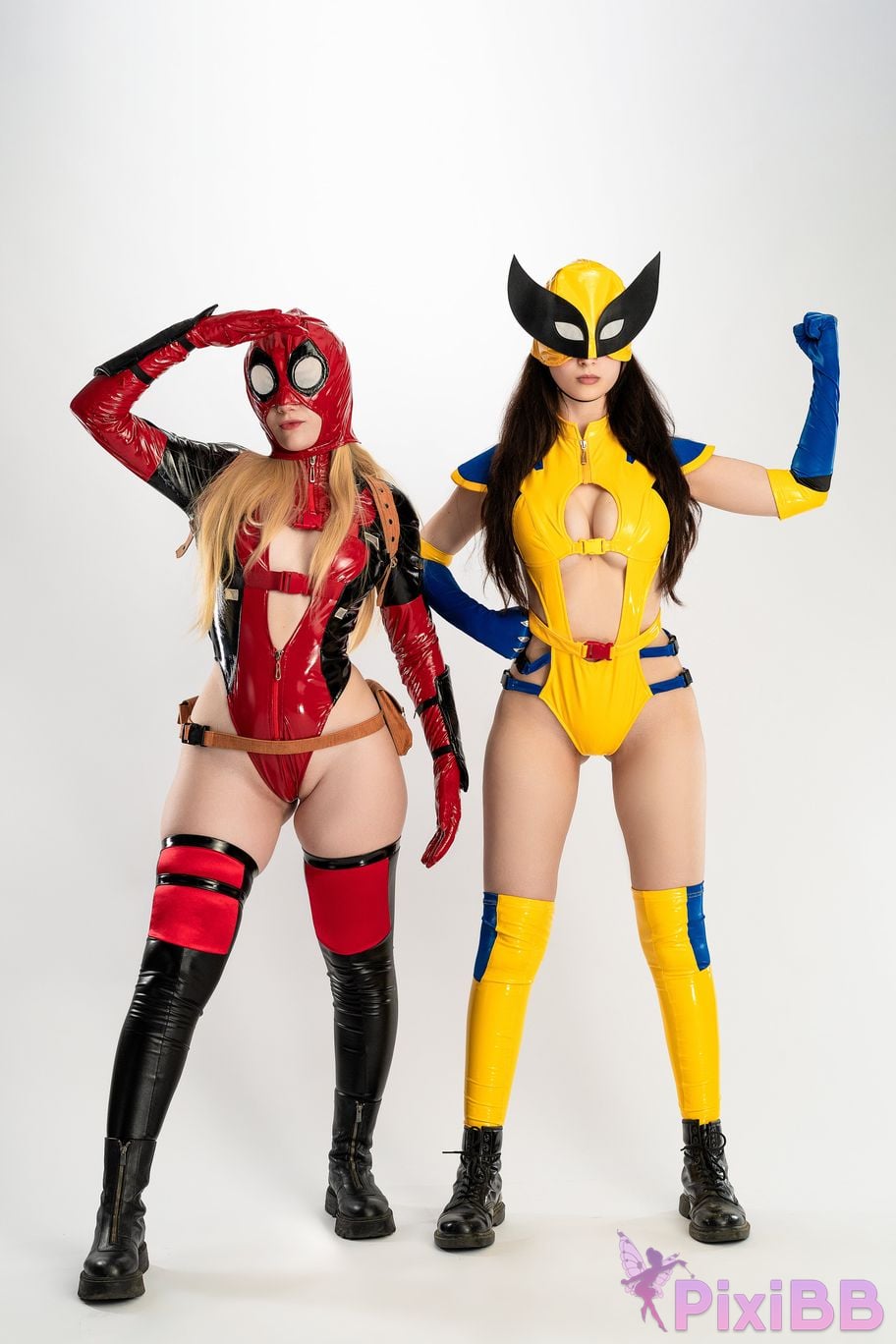 Gumiho Hannya & CarryKey Wolverine & Deadpool PixiBB.COM
