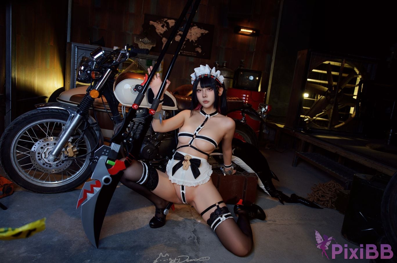 Cosplayer CatDemon Meow cub your cat absolute zero Elaine Joe PixiBB.COM 011