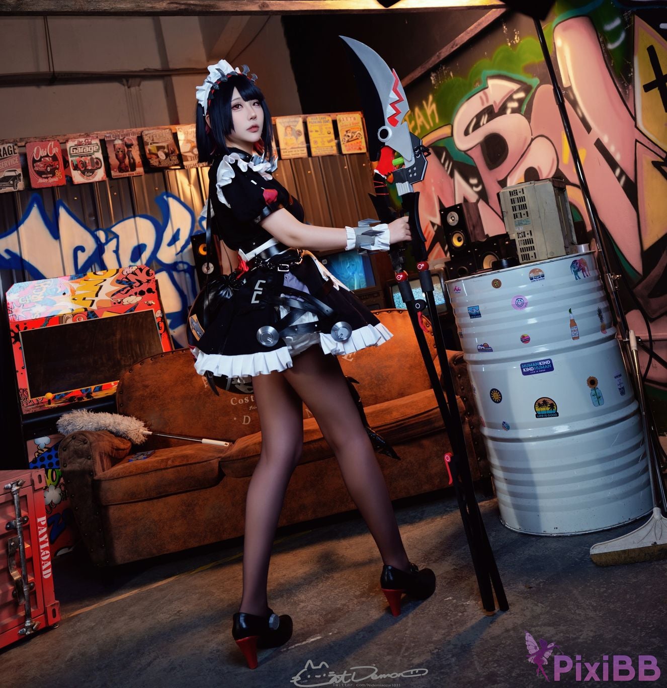 Cosplayer CatDemon Meow cub your cat absolute zero Elaine Joe PixiBB.COM 052