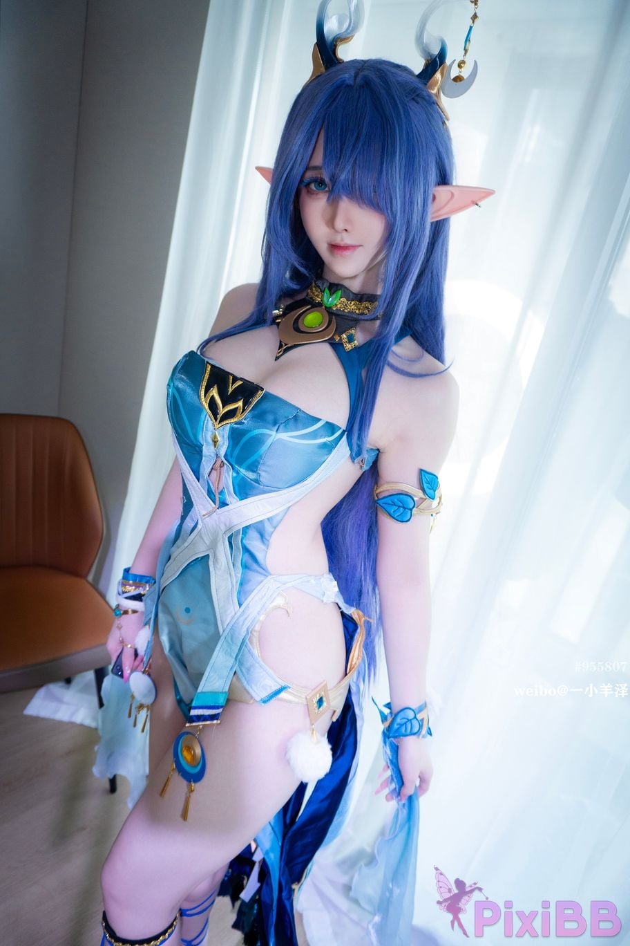 Cosplayer A little Yang Ze yixiaoyangze Frost Bell Silver Deer La Uma PixiBB.COM 015
