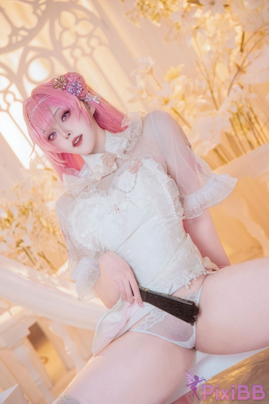 Cosplayer Natsuko Xia Xiazi NIKKE Dorothy cheongsam PixiBB.COM 022