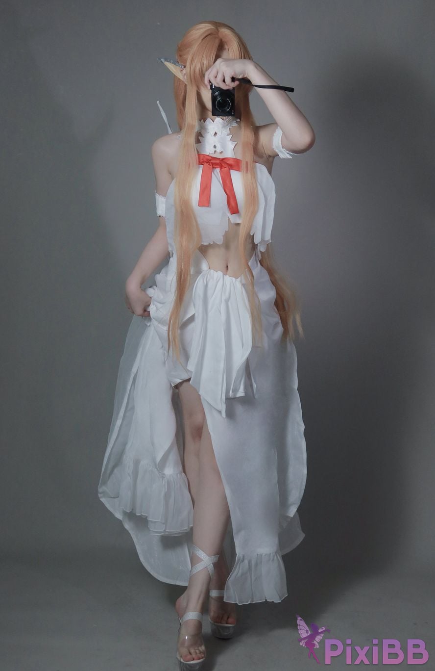 Cosplayer you ai Youmeko Sword Art Online Asuna Elf prison uniform PixiBB.COM 020