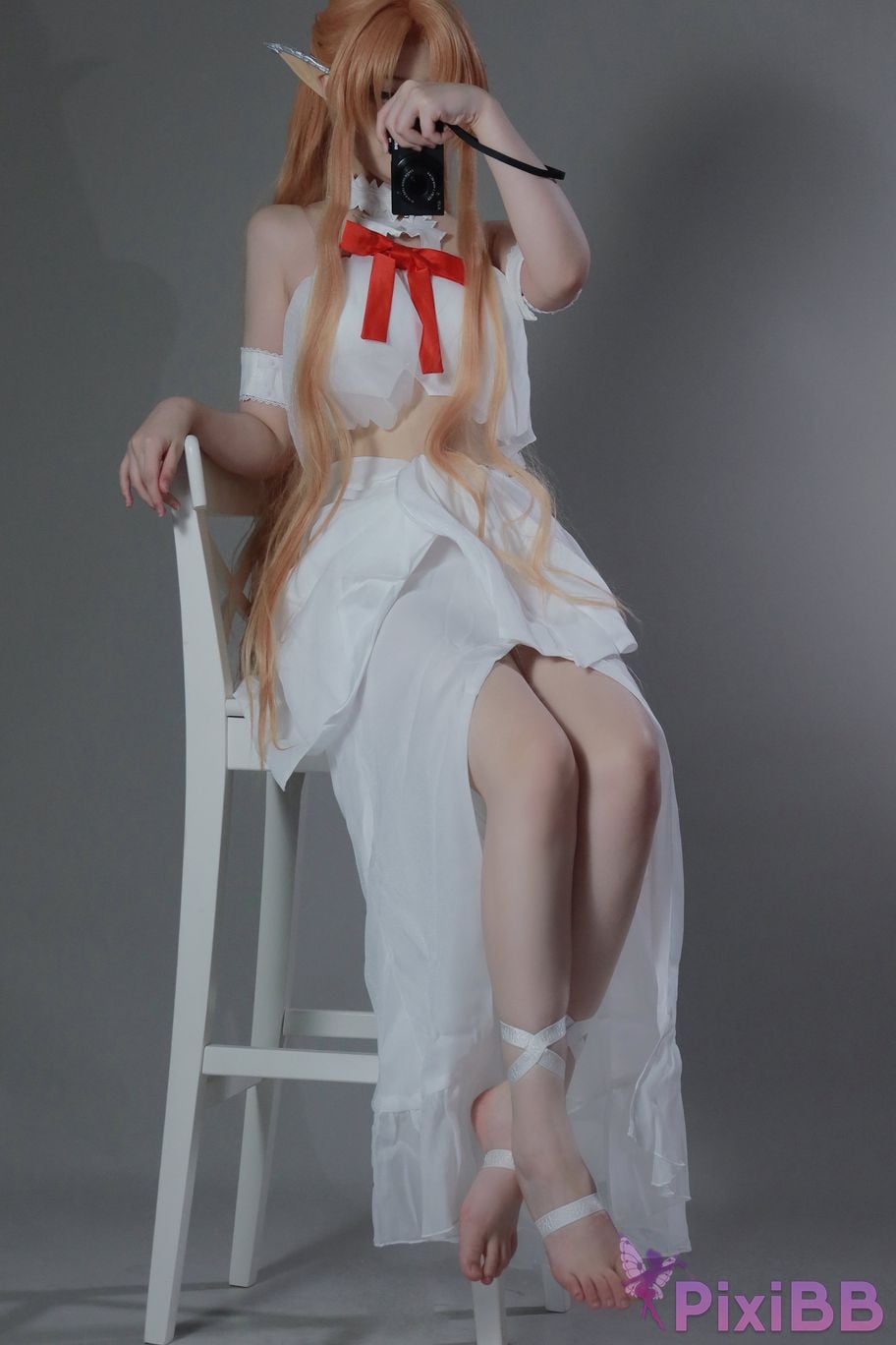 Cosplayer you ai Youmeko Sword Art Online Asuna Elf prison uniform PixiBB.COM 026