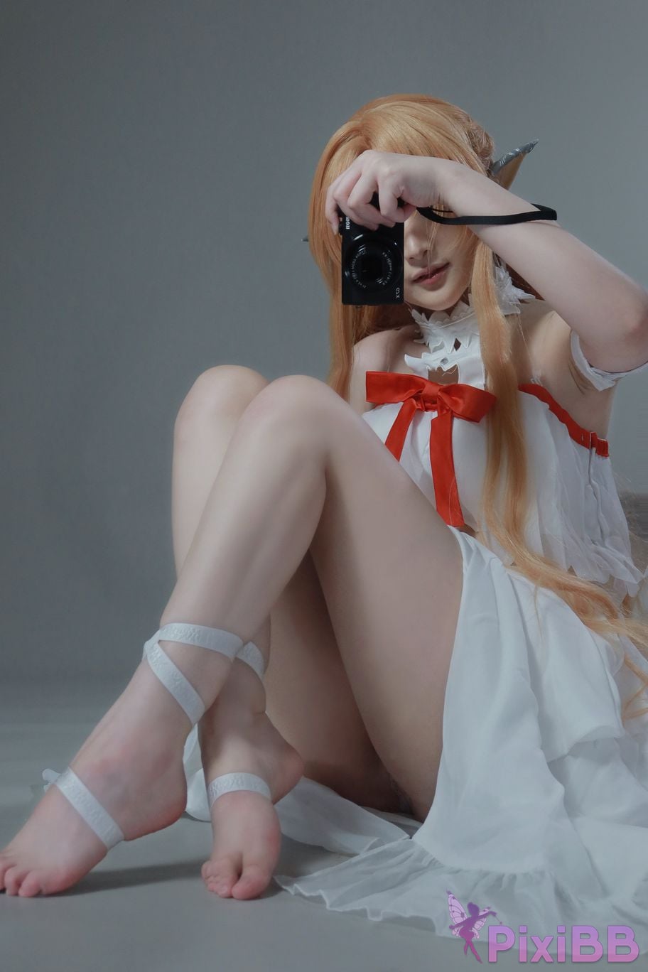 Cosplayer you ai Youmeko Sword Art Online Asuna Elf prison uniform PixiBB.COM 028