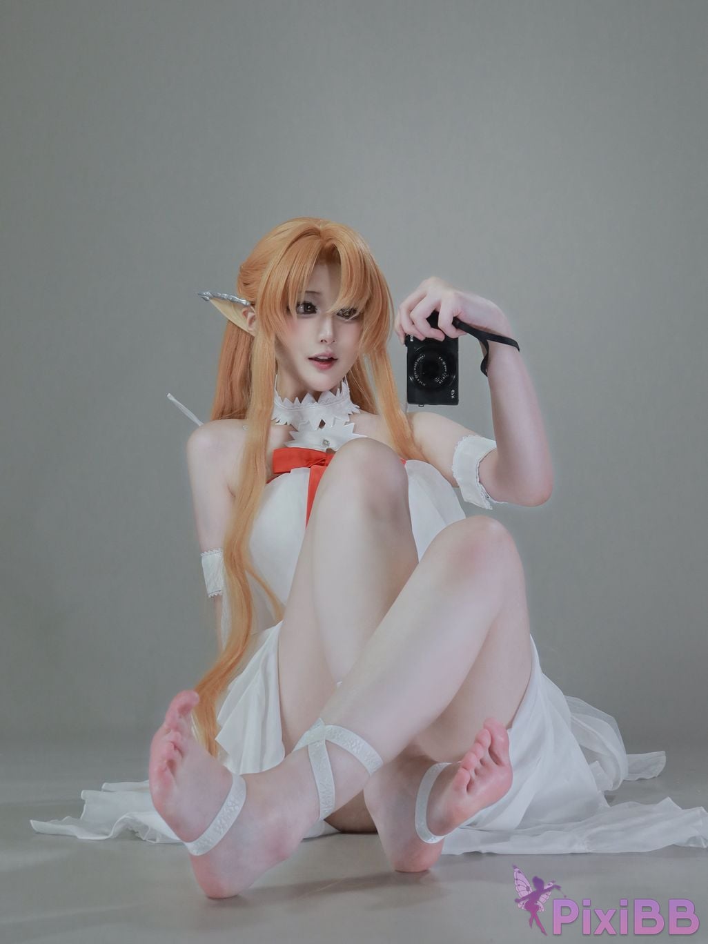 Cosplayer you ai Youmeko Sword Art Online Asuna Elf prison uniform PixiBB.COM 031