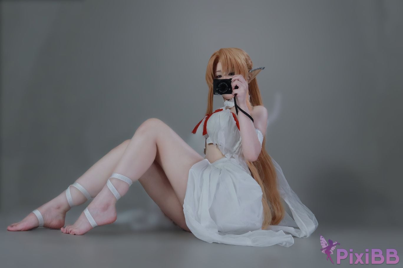 Cosplayer you ai Youmeko Sword Art Online Asuna Elf prison uniform PixiBB.COM 032