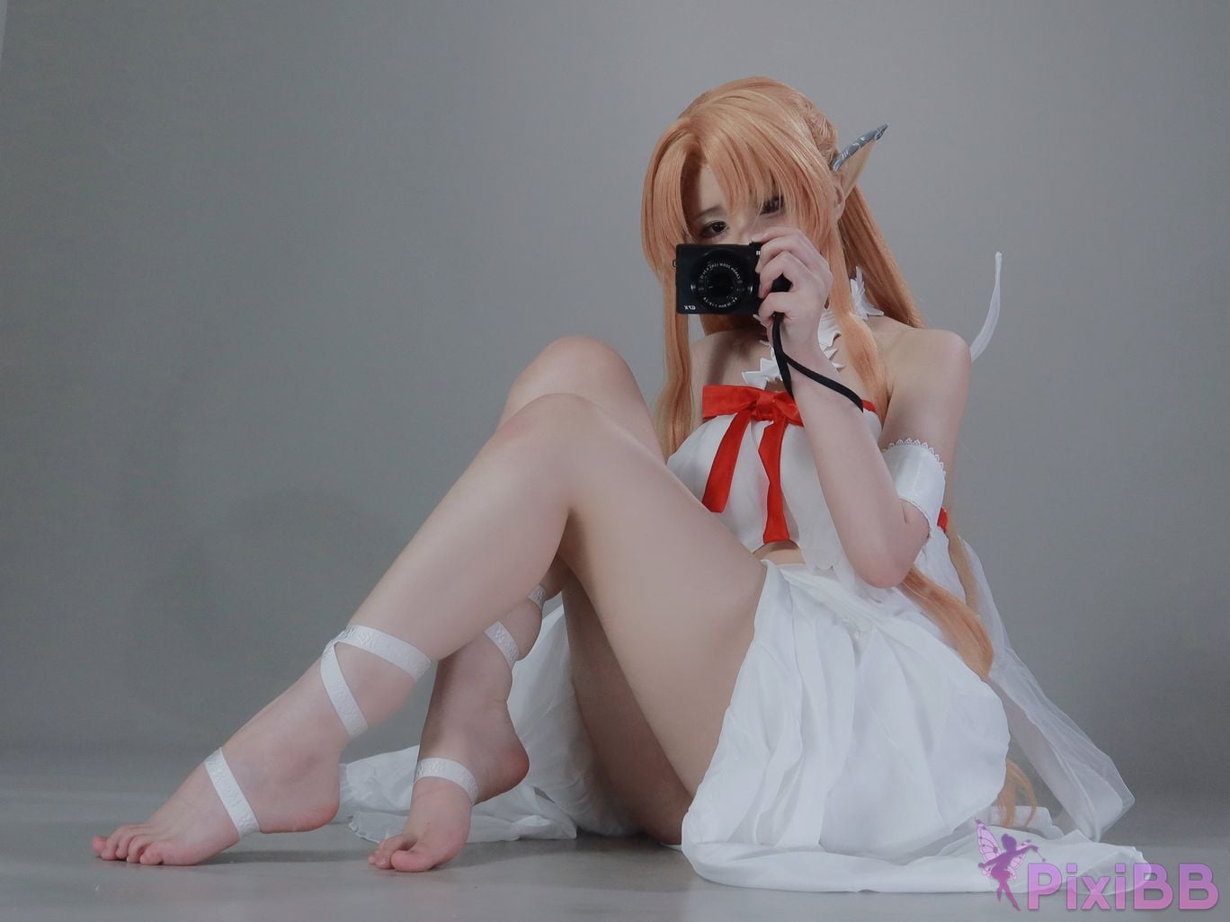 Cosplayer you ai Youmeko Sword Art Online Asuna Elf prison uniform PixiBB.COM 033